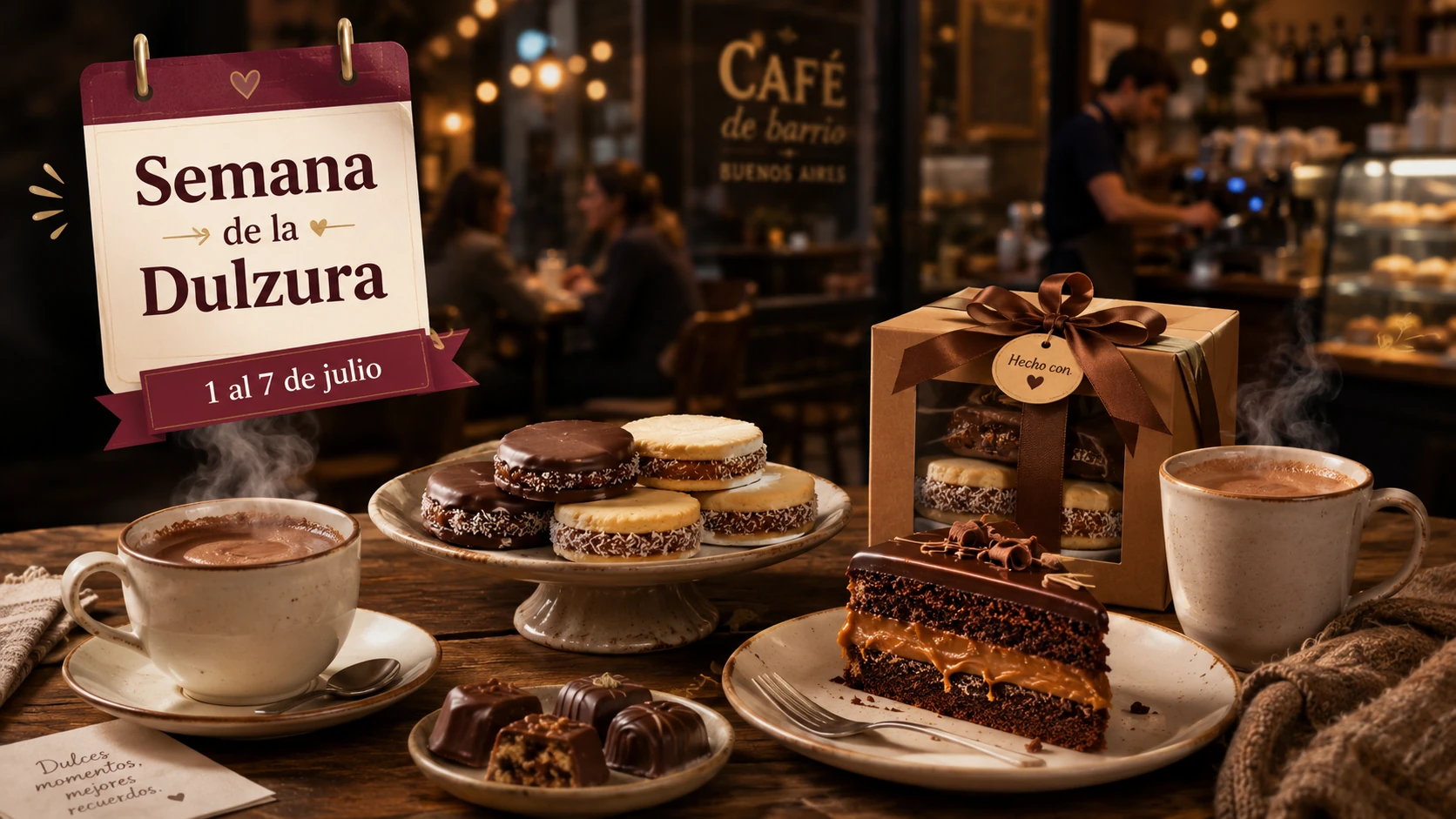 Semana de la Dulzura para restaurantes