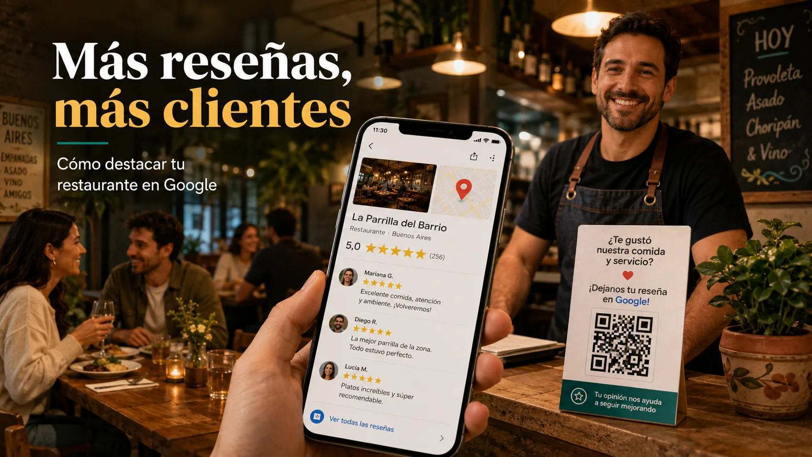 Reseñas de Google para restaurantes cómo mejorar tu reputación y atraer más clientes